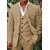 cheap Trench Coats-Men's Wedding Tailored Suit in Linen