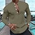 cheap Long Sleeves-Men&#039;s Casual Linen Popover Henley Shirt