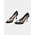 billige pumps og hæler-Satin Rhinestone Stiletto Pumps