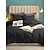 billige Duvet Covers-Solid Color Luxurious Soft Polyester Bedding Set