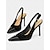 cheap Pumps &amp; Heels-Chic Pointed Stiletto Slingback Heels