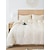 abordables Duvet Covers-Solid High end Washed Polyester Duvet Cover Set