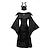 abordables Cosplay &amp; Costumes-Cosplay maléfique Robe Costume de Cosplay Accessoires d&#039;Halloween Adulte Femme Cosplay Halloween mardi Gras Déguisements d&#039;Halloween faciles