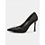 billige pumps og hæler-Satin Rhinestone Stiletto Pumps