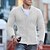 abordables Cardigan Sweaters-Hombre Pulóveres Chaqueta de Punto suéter de otoño Tejer Recortado De Punto Plano Redonda Moda Contemporáneo moderno Navidad Casual Ropa Otoño invierno Rojo tinto Negro S M L