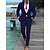 abordables Tuxedos &amp; Suits-De los hombres Trajes de Lino boda en la playa Playa Bleu Ciel verde claro Primavera, Otoño, Invierno, Verano Traje Cuello de cierre Color sólido A Medida Juego de 2 piezas Recto 1 botón