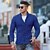 abordables Cardigan Sweaters-Hombre Pulóveres Chaqueta de Punto suéter de otoño Tejer Recortado De Punto Plano Redonda Moda Contemporáneo moderno Navidad Casual Ropa Otoño invierno Rojo tinto Negro S M L