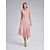 baratos Vestidos Tamanhos Grandes-Sweetheart Asymmetric Dress