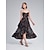 baratos Vestidos Tamanhos Grandes-Spaghetti Strap High Low Ruffle Dress