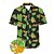 cheap Short Sleeves-Men's Summer Hawaiian Graphic Duck Print Shirt