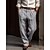cheap Trousers-Men's Casual Linen Cotton Blend Summer Trousers