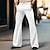 cheap Trousers-Men's Dress Pants Flared Pants Bell Bottom Trousers Suit Pants Pocket Plain Comfort Breathable Outdoor Daily Going out Fashion Casual Black White