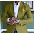 cheap Tuxedos &amp; Suits-Men's Casual Linen Blazer Solid Colors