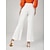 cheap Pants-Elegant Slight Stretch Cropped Flared Pants