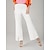 cheap Pants-Elegant Slight Stretch Cropped Flared Pants