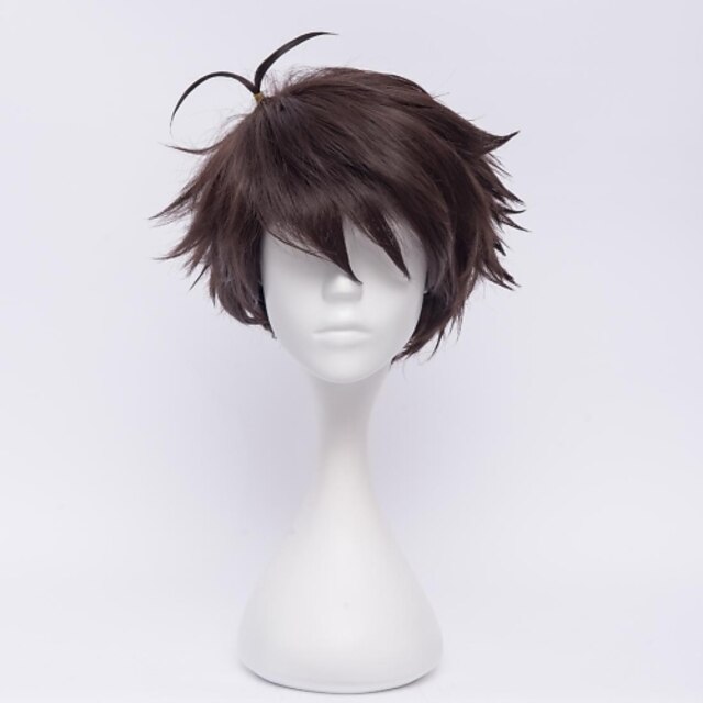  Haikyuu Oikawa Tooru Cosplay Wigs Men's 12 inch Heat Resistant Fiber Anime Wig