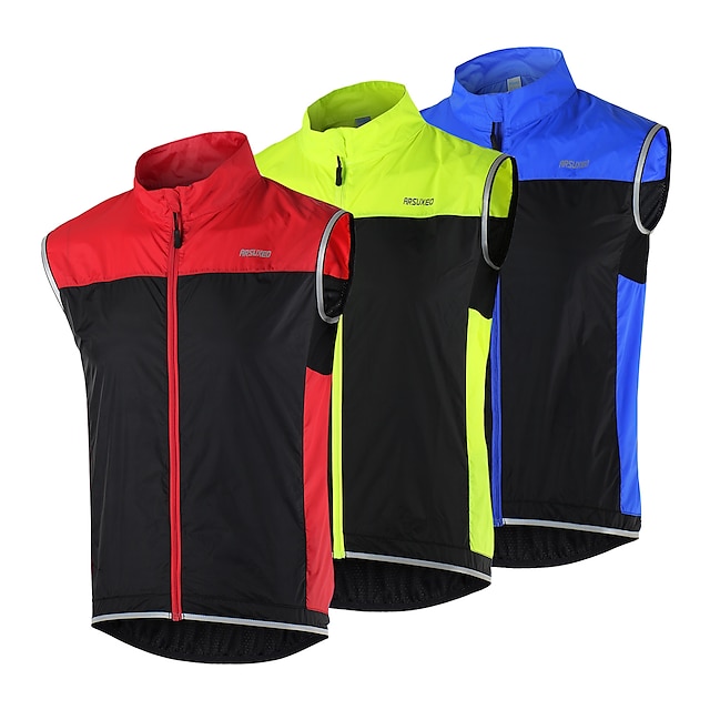  Arsuxeo Men's High Visibility Cycling Vest