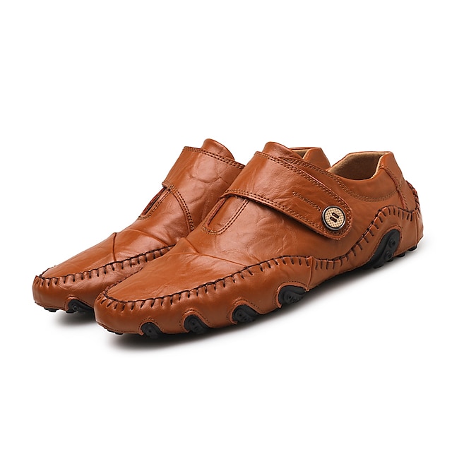  Nappa Leather Men's Comfort Driving Loafers
