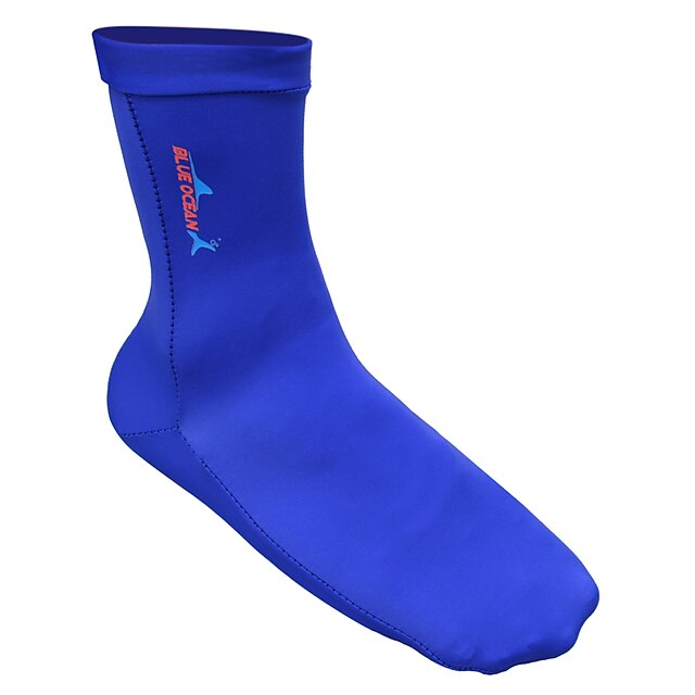  Bluedive Women's Men's Neoprene Socks 1mm Neoprene Quick Dry Breathable High Strength Barefoot Swimming Diving Surfing Snorkeling Scuba Beach - for Adults / Athleisure / Patchwork