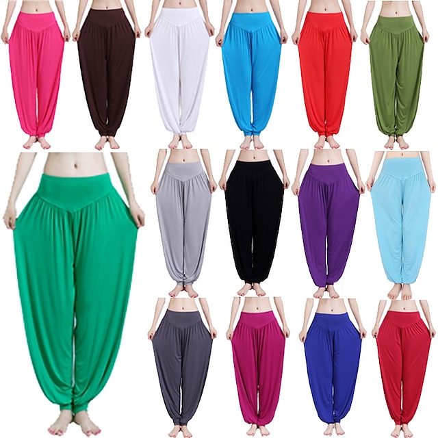  High Waist Quick Dry Harem Yoga Pants for Women