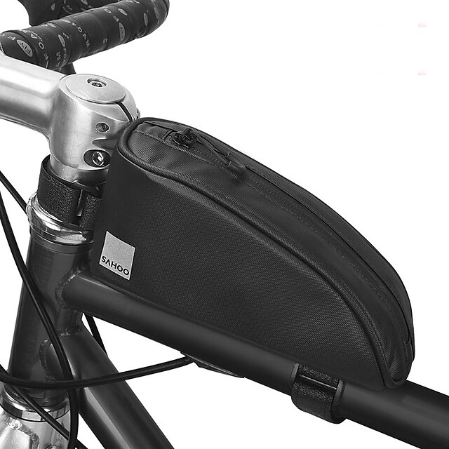  0.3 L Fahrradrahmentasche Wasserdicht tragbar Langlebig Fahrradtasche 600D Polyester Wasserdichtes Material Tasche für das Rad Fahrradtasche Radsport Fahhrad