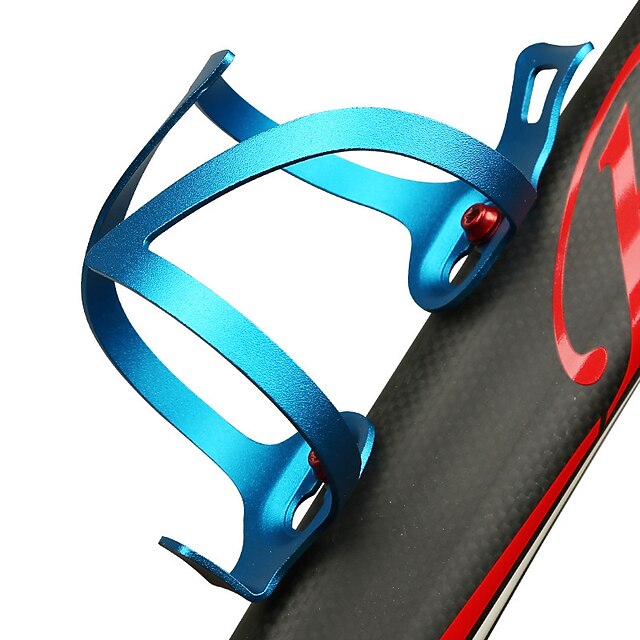  Vélo Bouteille d'eau Cage Portable Poids Léger Protectif Durable Facile à Installer Pour Cyclisme Vélo de Route Vélo tout terrain / VTT Vélo pliant Cyclotourisme Alliage d'aluminium Noir Dorée