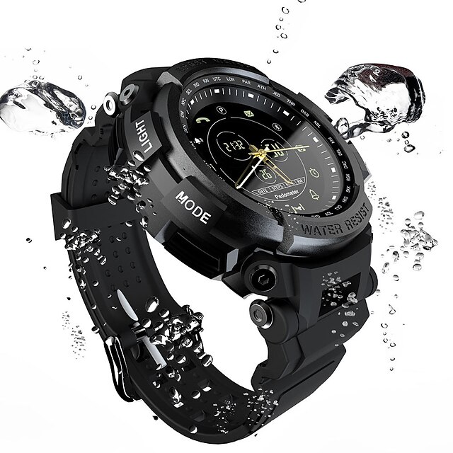  MK28 Smartwatch Reloj elegante Podómetro Seguimiento de Actividad Seguimiento del Sueño IP68 Caja de reloj de 55 mm para Android iOS Hombres mujeres