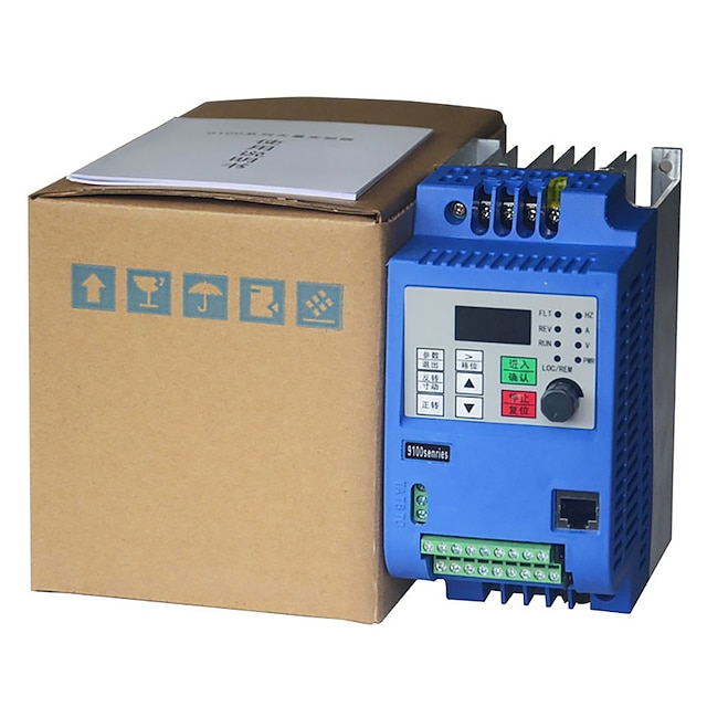  2.2kw 380v ac drive inverter  frequency converter 3 phase frequency inverter for motor speed controller VFD