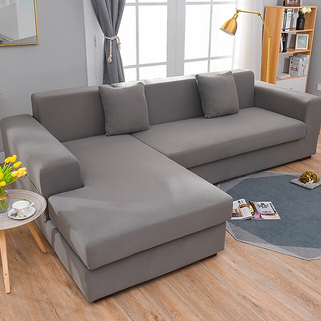  sofa deksel sofa cover møbler beskytter myk stretch sofa slipcover super strekkbar passform lenestol/loveseat/treseter/firerseter/l formet sofa