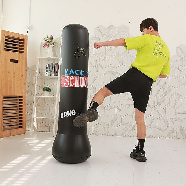  Punching Bag for Martial Arts Boxing Youth Strength Training Crossfit Weight Loss Black Green / Kid's
