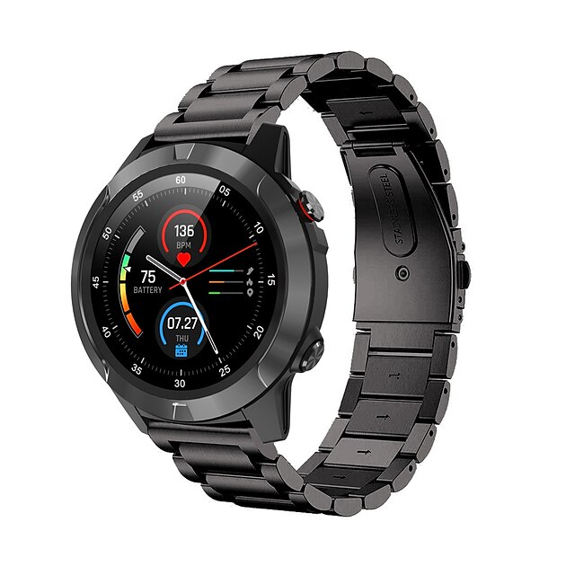  KUPENG M4Plus Smartwatch Montre Connectée Bluetooth Minuterie Chronomètre Podomètre Imperméable Ecran Tactile GPS IP 67 Boîtier de montre 50 mm pour Android iOS Hommes femmes / Sportif