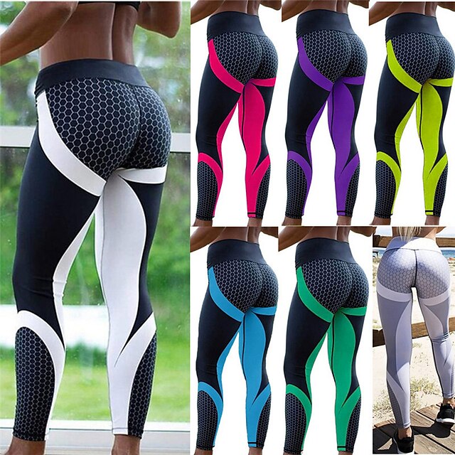  High Waist Athletic Compression Tights for Women