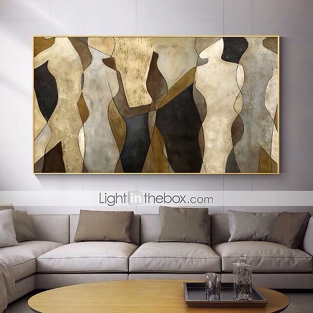  Oil Painting Handmade Hand Painted Wall Art Abstract Figure Portrait Home Decoration Décor Rolled Canvas No Frame Unstretched