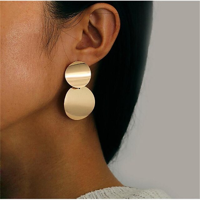  1 Paar Tropfen-Ohrringe Ohrringe baumeln Damen Geschenk Verabredung Festival Klassisch Aleación Sonne