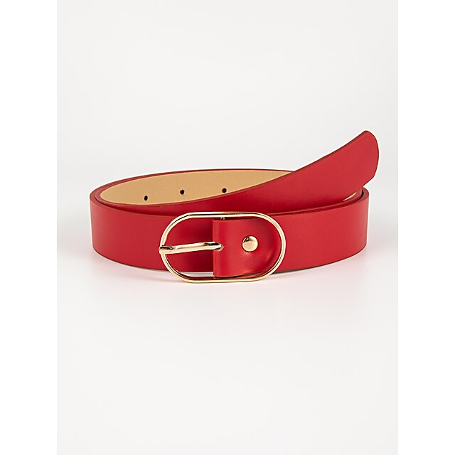  Women's Party / Work / Vintage Waist Belt - Solid Colored