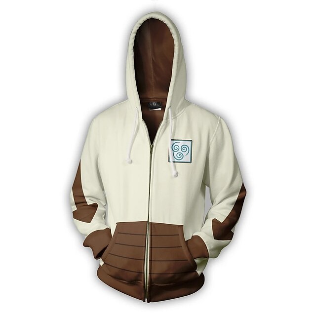  Inspired by Avatar:The Legend of Korra Appa Anime Cosplay Costumes Japanese Cosplay Suits Hoodie For Men's Women's