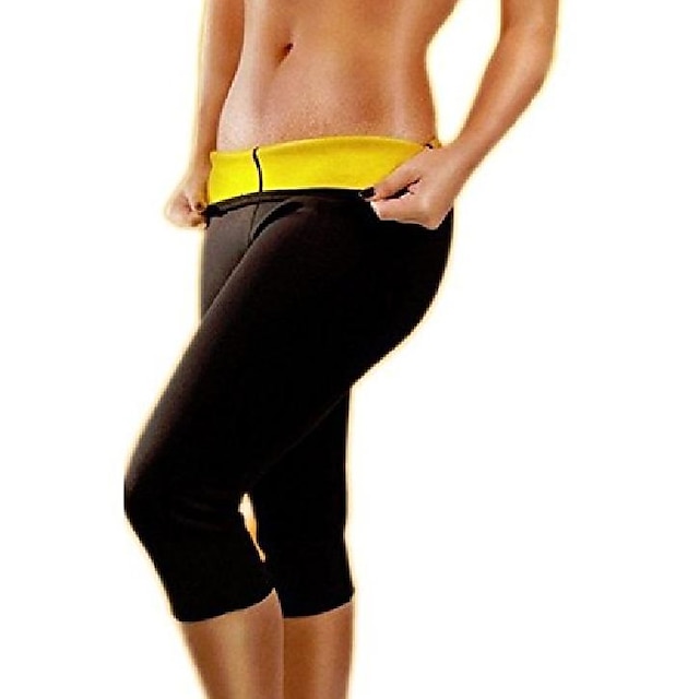  heiße Frauen Neopren Schlankheitshose Thermo Sauna Schweiß Body Shaper Fatburner Sport Yoga Fitness Leggings