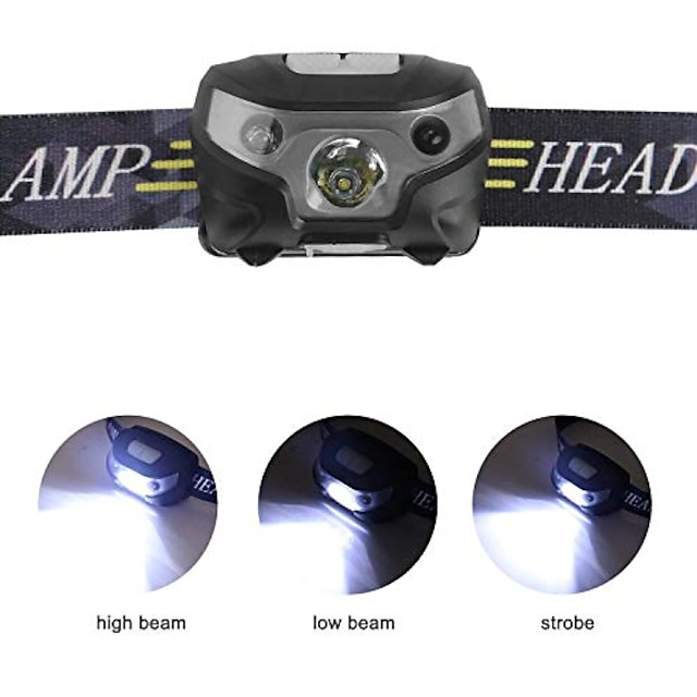  yt-813 LED Light 100 lm LED LED 3 Emitters 4 Mode with USB Cable Portable Professional Camping / Hiking / Caving Everyday Use Cycling / Bike