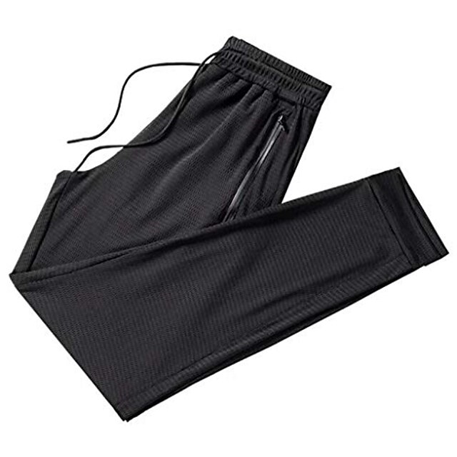  mens summer ice silk sweatpants big and tall teens thin breathable joggers casual