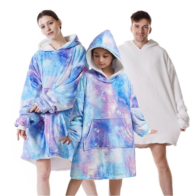  Inspired by Cosplay Cosplay Masquerade Hoodie Polyester / Cotton Blend Graphic Prints Printing Harajuku Graphic blanket Hoodie For Women's / Men's