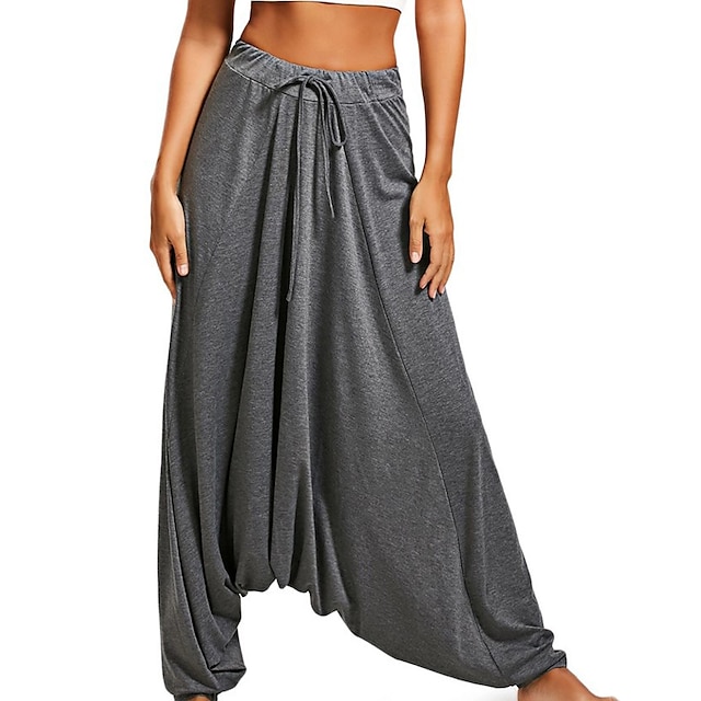  Women's High Waisted Quick Dry Yoga Harem Pants