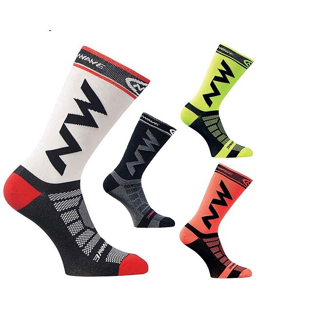  Socken mit mittlerer Knielänge, atmungsaktiv und winddicht zum Laufen, Klettern, Radfahren, Trekking im Freien