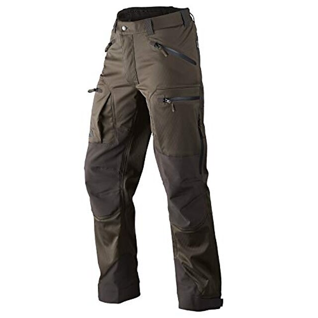  Men's Work Pants Hunting Pants Tactical Cargo Pants Winter Spring Autumn Ripstop Windproof Multi-Pockets Breathable Bottoms for Camping / Hiking Hunting Training IX7 Khaki (pure cotton stretch