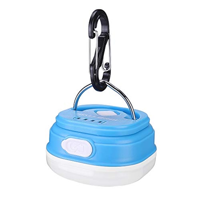  YT-328 Camping Lanterns & Tent Lights LED 100 lm 1 LED Emitters with USB Cable 4 Mode Camping / Hiking / Caving Everyday Use Fishing Portable Blue Red