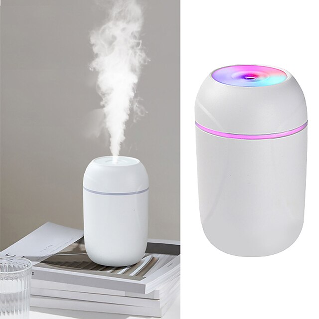  260 ml mini bærbar ultralyd luftfukter aroma essensiell olje diffusor usb tåke maker aromaterapi luftfukter
