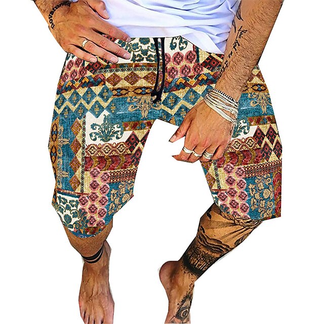  Hombre Pantalones cortos de yoga Alta cintura Bermudas Secado rápido Dispersor de humedad Marrón Claro Amarillo Rosa Yoga Aptitud física Entrenamiento de gimnasio Deportes Ropa de Deporte Delgado
