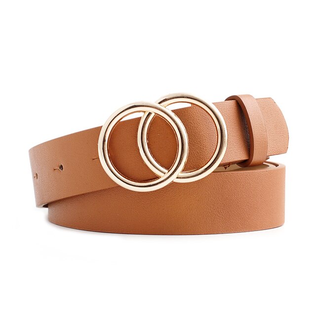  Pure Color Waist Belt for Daily Use and Parties