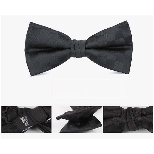  Men's Party / Work Bow Tie Solid Colored, Bow