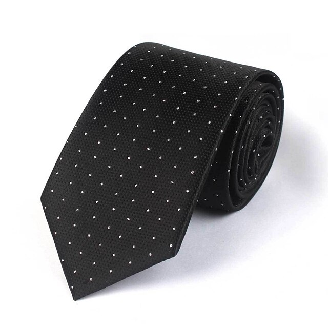  Men's Party / Work Necktie Polka Dot / Striped, Print