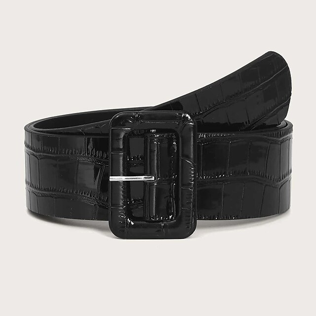 Women's / Unisex Waist Belt leatherette Belt Solid Colored / Party